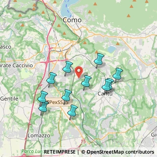 Mappa Via cucciago, 22070 Mediglia MI, Italia (3.47364)