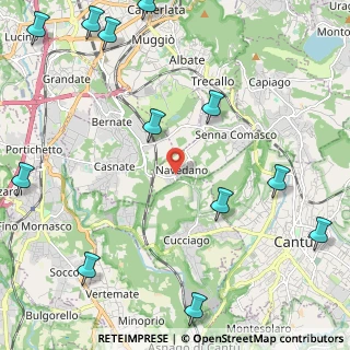 Mappa Via cucciago, 22070 Mediglia MI, Italia (3.11083)