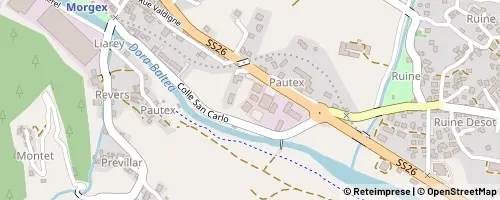Mappa Aosta
