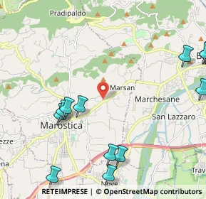 Mappa Via della Robbia Luca, 36063 Marostica VI, Italia (3.02571)