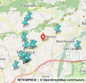Mappa Via della Robbia Luca, 36063 Marostica VI, Italia (2.265)
