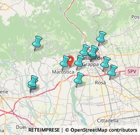 Mappa Via della Robbia Luca, 36063 Marostica VI, Italia (6.195)