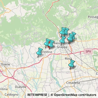 Mappa Via della Robbia Luca, 36063 Marostica VI, Italia (6.03091)