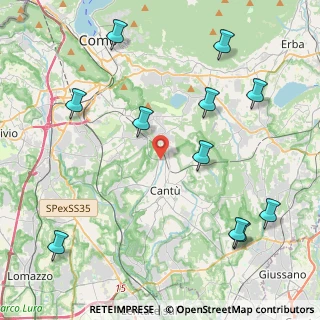 Mappa Via Como, 22036 Cantù CO, Italia (5.19636)