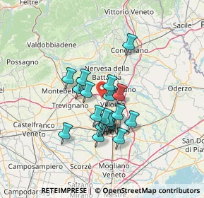 Mappa , 31050 Povegliano TV, Italia (10.0215)