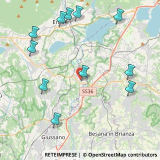 Mappa Via Cavaghiaia, 22045 Lambrugo CO, Italia (5.36182)