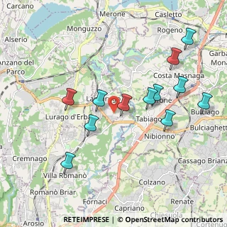 Mappa Via Cavaghiaia, 22045 Lambrugo CO, Italia (1.98083)