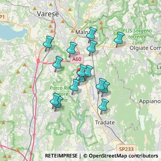 Mappa Via Giuseppe Verdi, 21043 Castiglione Olona VA, Italia (2.87467)