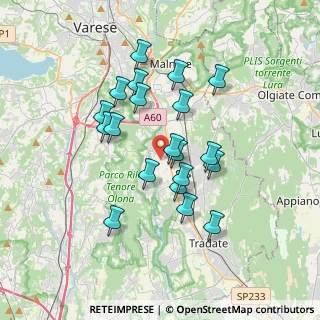Mappa Via Giuseppe Verdi, 21043 Castiglione Olona VA, Italia (3.0755)