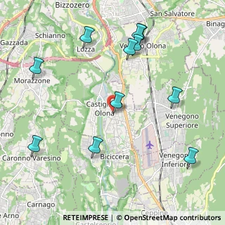 Mappa Via Giuseppe Verdi, 21043 Castiglione Olona VA, Italia (2.44455)