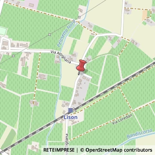 Mappa Via Attigliana, 39, 30026 Stazione Lison VE, Italia, 30026 Gruaro, Venezia (Veneto)
