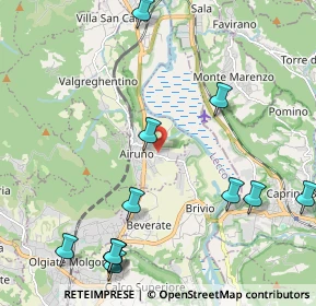 Mappa Via Fratelli Kennedy, 23881 Airuno LC, Italia (2.68083)