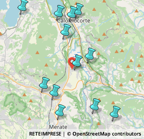 Mappa Via Fratelli Kennedy, 23881 Airuno LC, Italia (4.625)