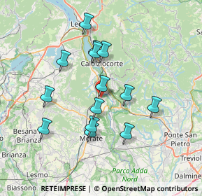 Mappa Via Fratelli Kennedy, 23881 Airuno LC, Italia (6.50286)