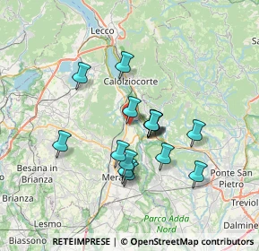 Mappa Via Fratelli Kennedy, 23881 Airuno LC, Italia (5.67)