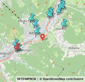 Mappa Via Monte Cura, 24021 Albino BG, Italia (2.36571)