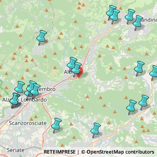 Mappa Via Monte Cura, 24021 Albino BG, Italia (6.357)