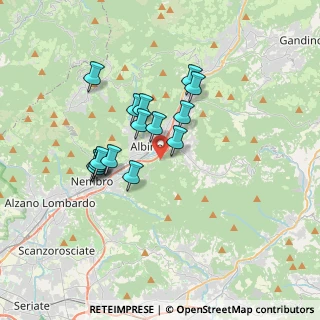 Mappa Via Monte Cura, 24021 Albino BG, Italia (2.82467)