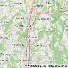 Mappa Castronno
