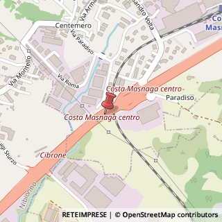 Mappa Via nuova valassina, 22046 Costa Masnaga, Lecco (Lombardia)