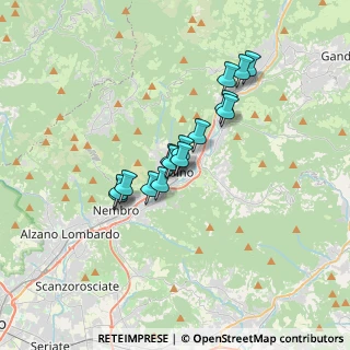 Mappa Via M. O. Gasparini, 24021 Albino BG, Italia (2.52)