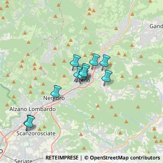 Mappa Via M. O. Gasparini, 24021 Albino BG, Italia (2.56)