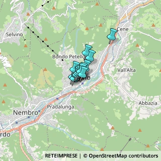 Mappa Viale M. O.Vittorio Gasparini, 24021 Albino BG, Italia (0.54571)