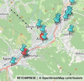 Mappa Via M. O. Gasparini, 24021 Albino BG, Italia (2.35188)