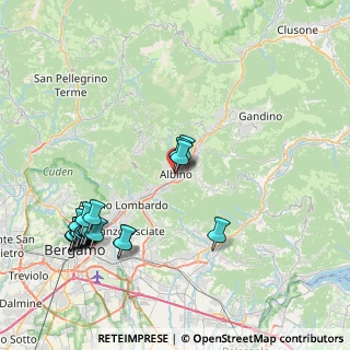 Mappa Via M. O. Gasparini, 24021 Albino BG, Italia (9.6865)