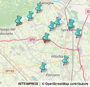 Mappa Borgo S. Daniele, 31050 Povegliano TV, Italia (4.34167)