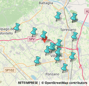 Mappa Borgo S. Daniele, 31050 Povegliano TV, Italia (3.82063)