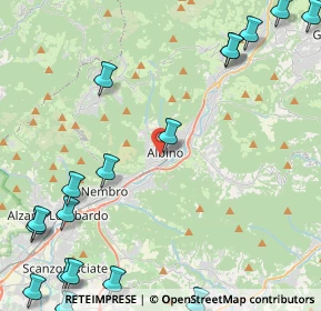 Mappa Via Giuseppe Mazzini, 24021 Albino BG, Italia (6.8015)