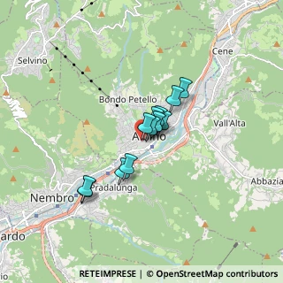Mappa Via Vittorio Veneto, 24021 Albino BG, Italia (1.04083)