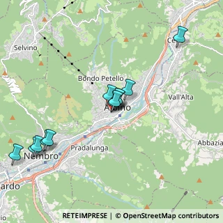 Mappa Via Giuseppe Mazzini, 24021 Albino BG, Italia (1.8325)