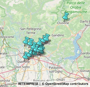 Mappa Piazza Caduti, 24021 Albino BG, Italia (10.76059)