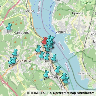 Mappa Via Antonio Gramsci, 28041 Arona NO, Italia (1.725)