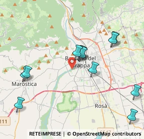 Mappa Via Giacomo Puccini, 36061 Bassano del Grappa VI, Italia (4.55846)