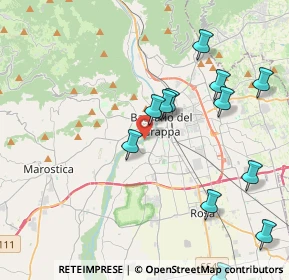 Mappa Via Giacomo Puccini, 36061 Bassano del Grappa VI, Italia (4.5)