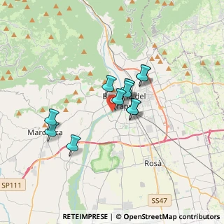 Mappa Via Giacomo Puccini, 36061 Bassano del Grappa VI, Italia (2.40583)