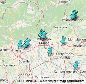 Mappa Via Giacomo Puccini, 36061 Bassano del Grappa VI, Italia (15.22214)