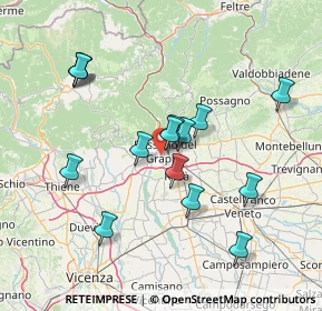 Mappa Via Giacomo Puccini, 36061 Bassano del Grappa VI, Italia (14.00667)