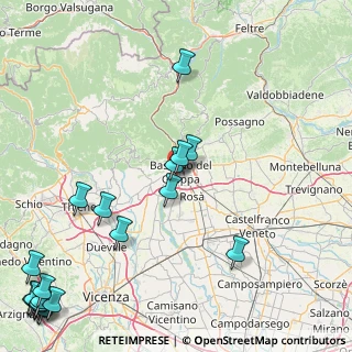 Mappa Via Giacomo Puccini, 36061 Bassano del Grappa VI, Italia (26.688)