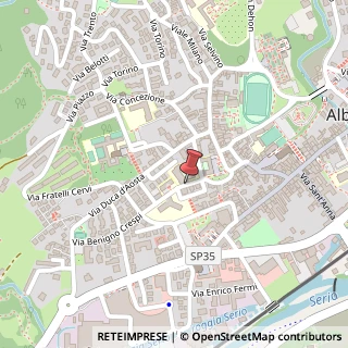 Mappa Via Crespi B., 2, 24021 Albino, Bergamo (Lombardia)