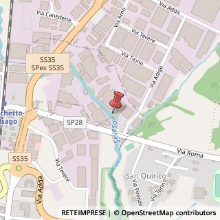 Mappa Via Gorizia, 15, 22070 Luisago, Como (Lombardia)