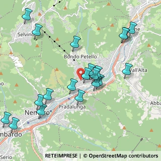 Mappa Via Duca D'Aosta, 24021 Albino BG, Italia (2.215)