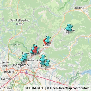 Mappa Via Duca D'Aosta, 24021 Albino BG, Italia (7.37083)