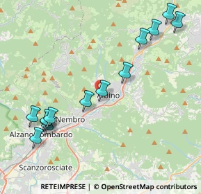 Mappa Via Duca D'Aosta, 24021 Albino BG, Italia (4.77923)