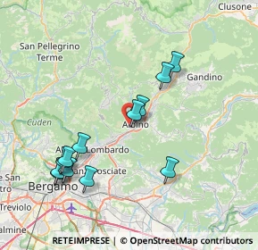 Mappa Via Fratelli Cervi, 24021 Albino BG, Italia (7.8)