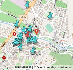 Mappa Via Ronchiano, 38061 Ala TN, Italia (0.227)