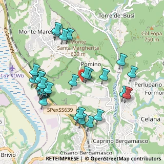 Mappa Via la Guarda di Sopra, 24034 Cisano Bergamasco BG, Italia (1.06333)